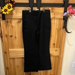 J. Crew Kelsey Pant Black Flare Pants